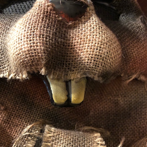 Burlap Rabbit scary Mask. - Picture 7 of 13